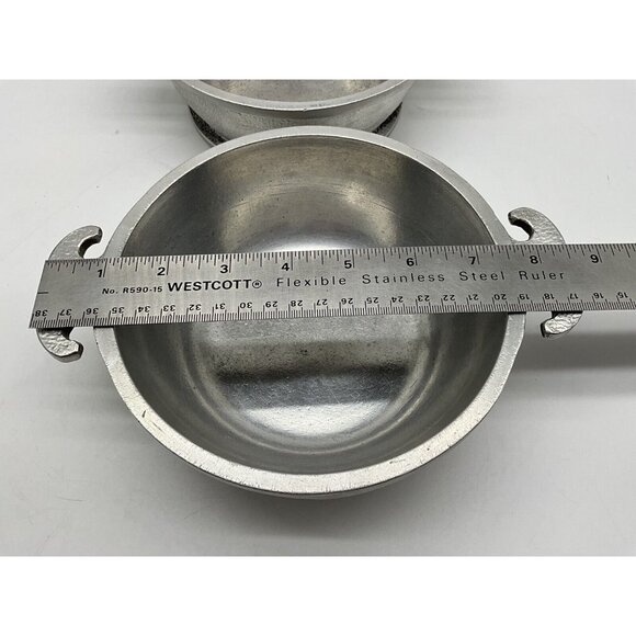 Guardian Service Hammered Aluminum Vintage 1940s Dutch Oven Cookware Set of 3 - Picture 14 of 14